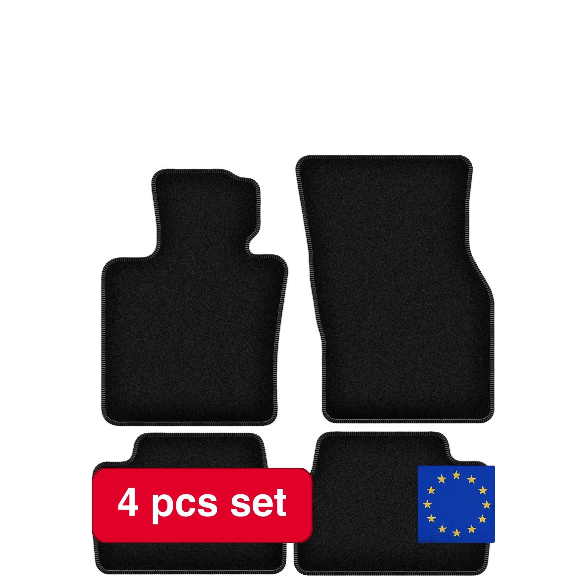 Mats & Teppiche, Erschwingliche Qualität, Kompatibel Mit Mini Cooper F55, Schwarz