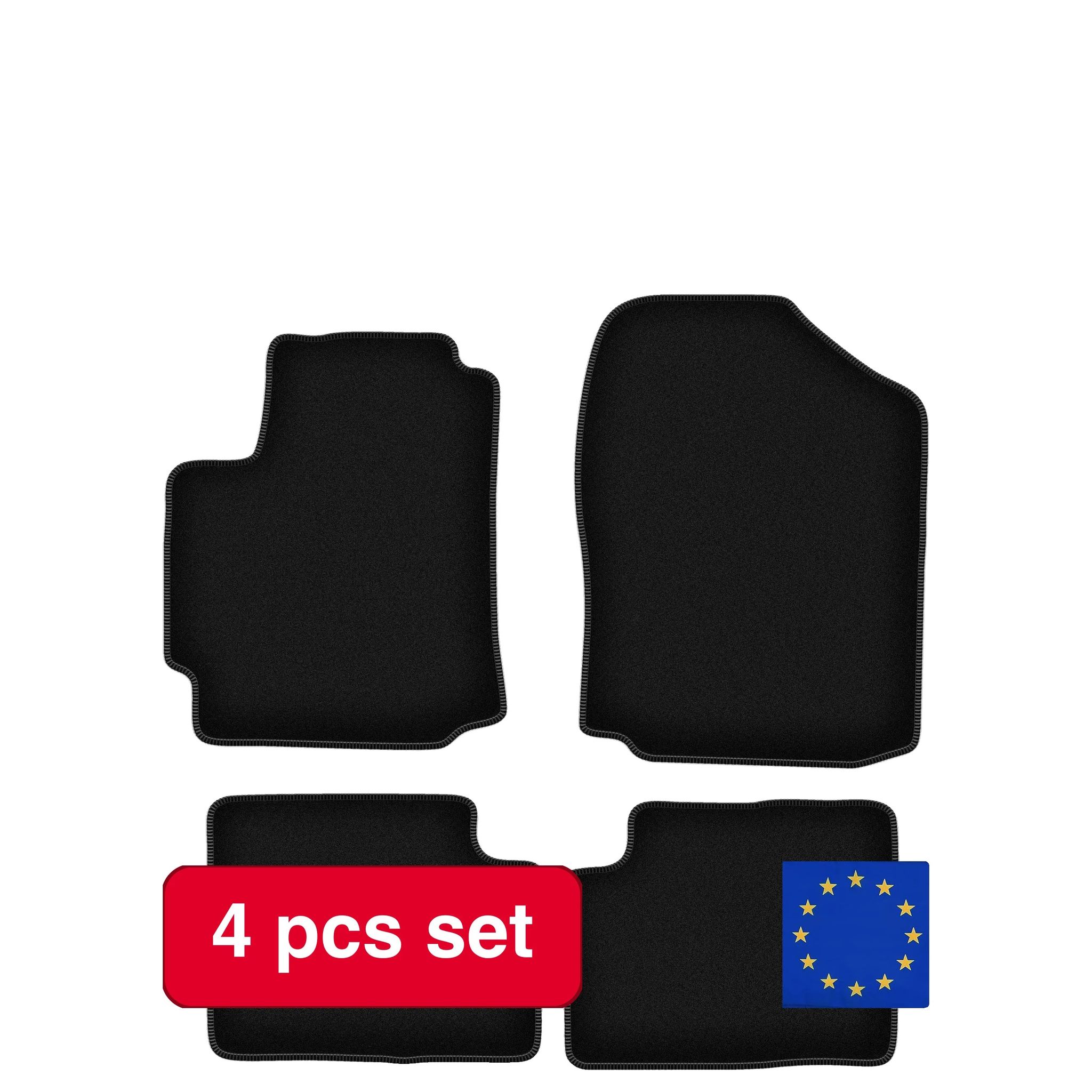 Bodenmatten, Luxus-umgebungsdesign, Leicht Zu Reinigen, Schwarz