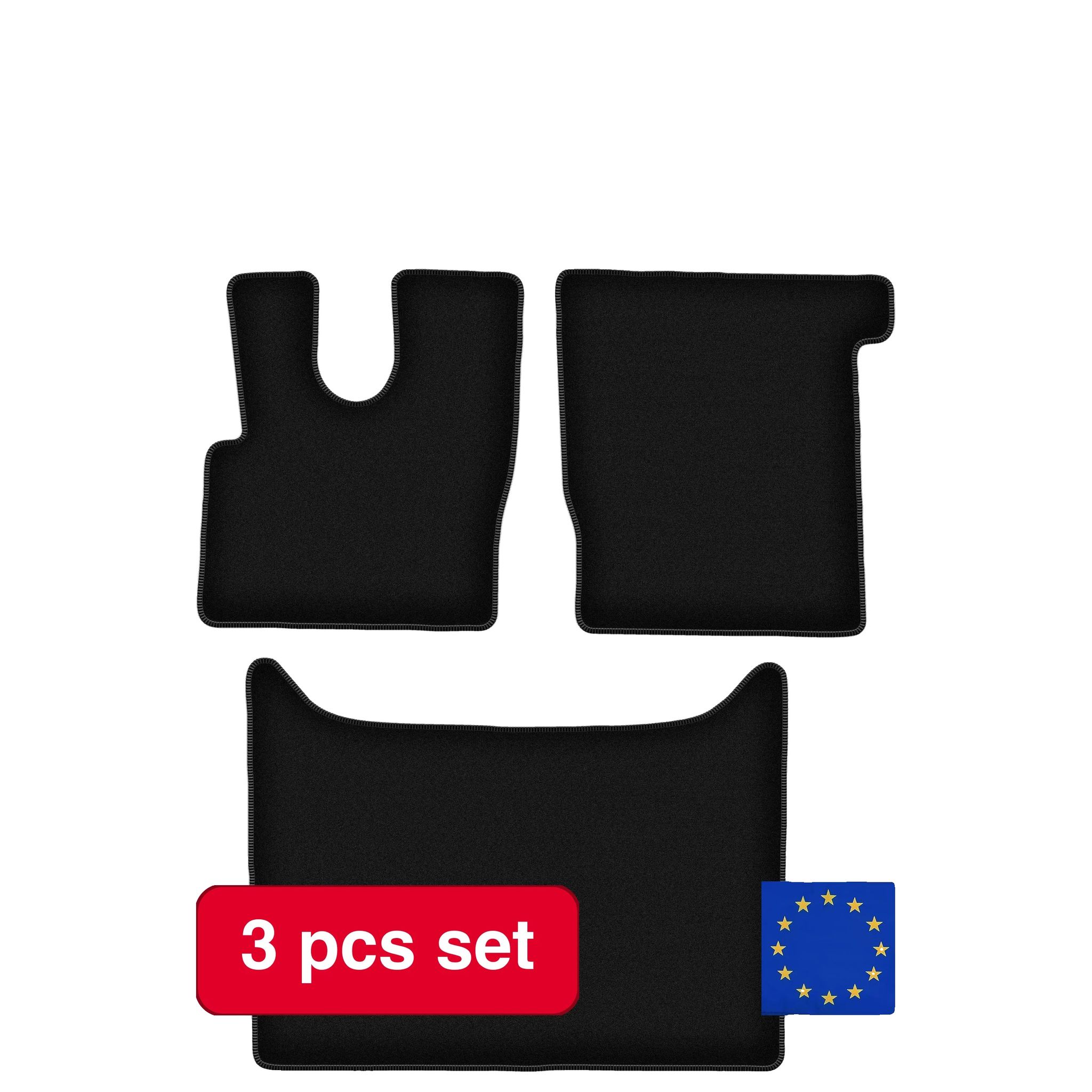 Bodenmatten, Luxus-umgebungsdesign, Leichtgewicht, Schwarz