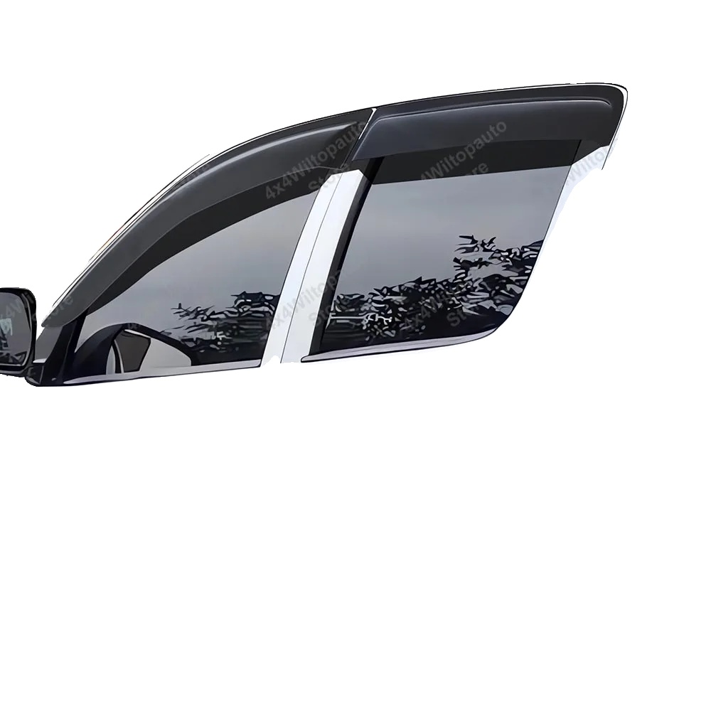 Windabweiser, Einfache Installation, Uv-schutz, Toyota Hilux Vigo