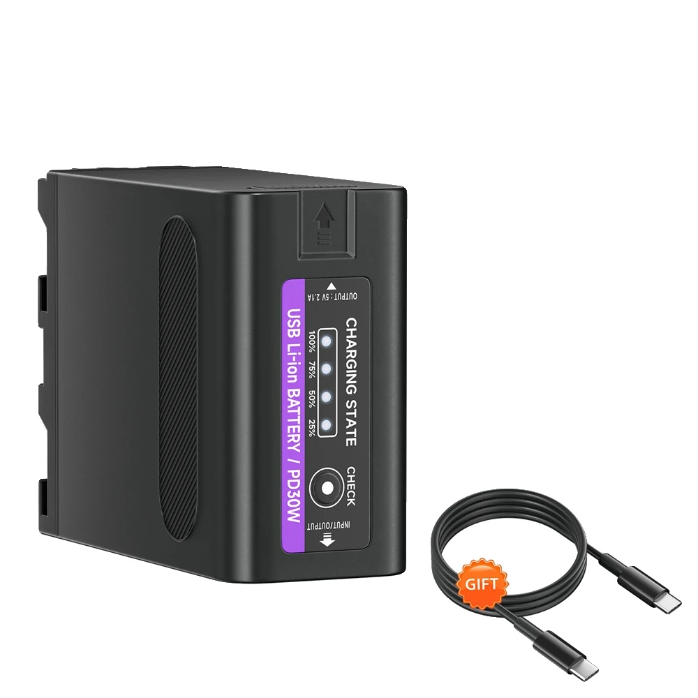Kameraakku, Pd30w Schnellladung, Led-stromanzeige, 1pc
