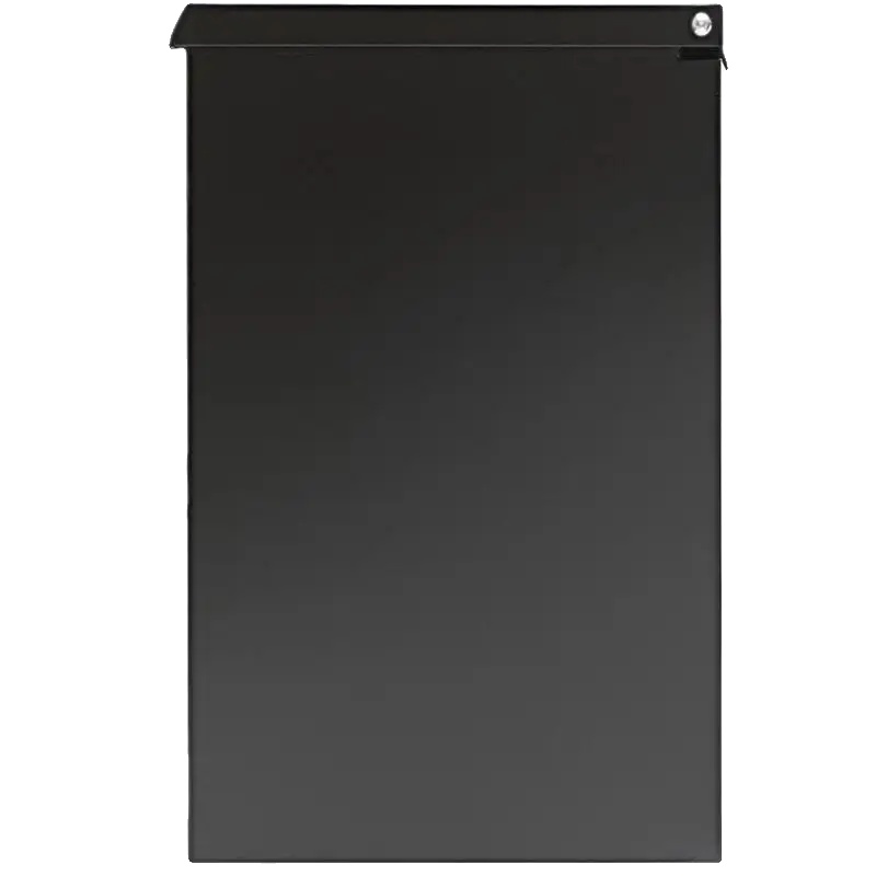 Paketbox, Abschließbares Design, Wasserdichte Konstruktion, Schwarz