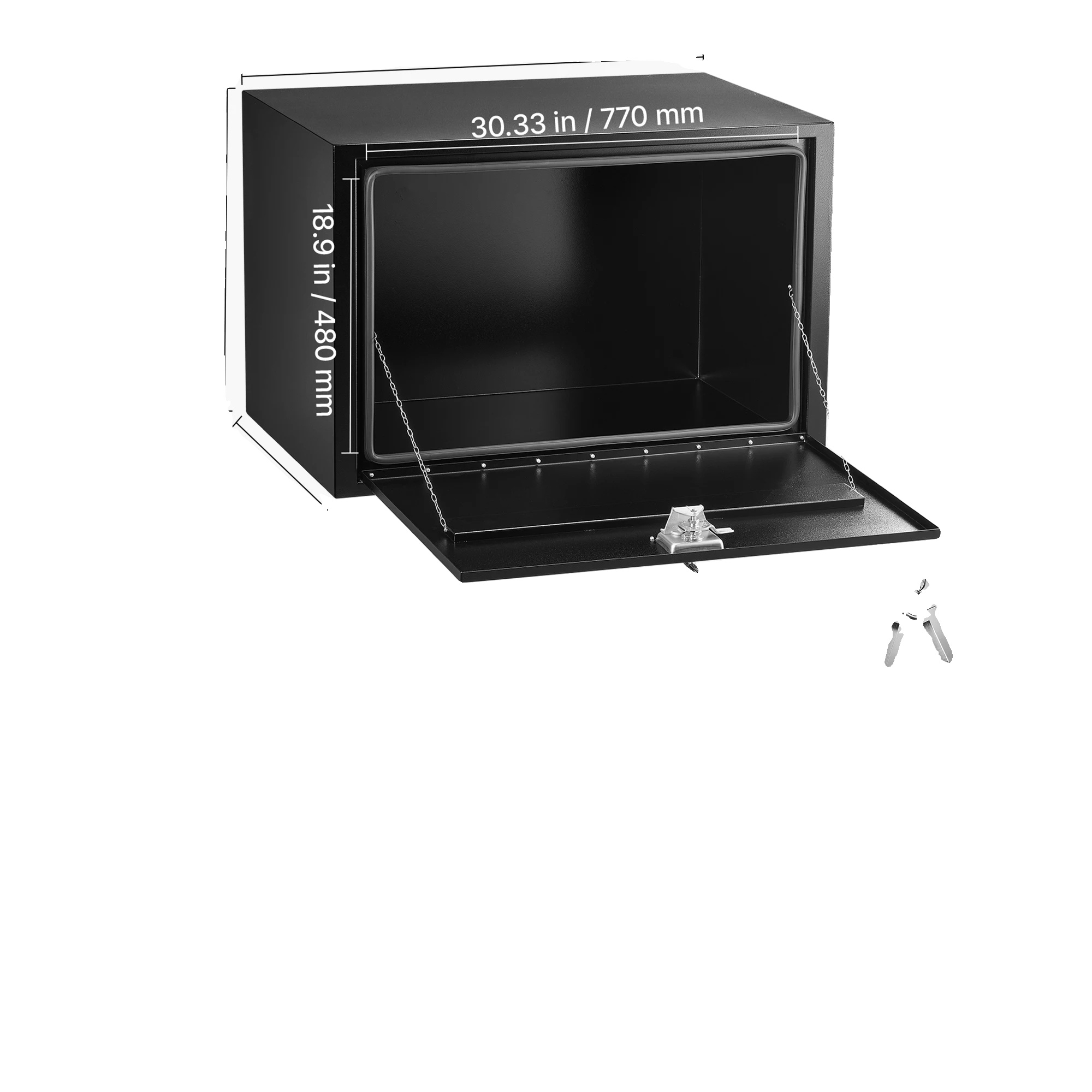 Lkw-werkzeugkasten, Verriegelungsmechanismus, Wasserdichtes Design, 36x24x24inch