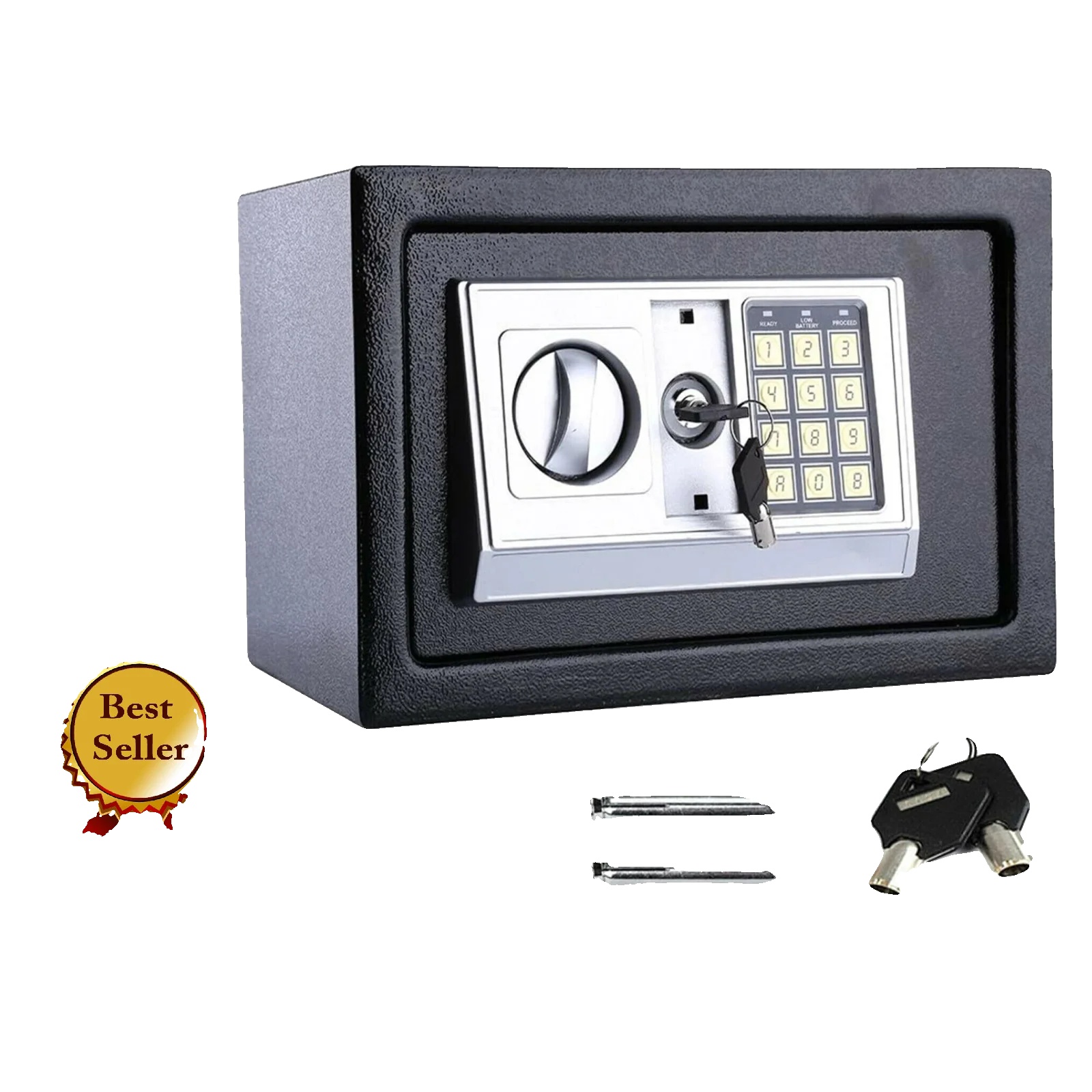 Sichere, Digitale Schlösser, Feuerfeste Und Wasserdichte Eigenschaften, 8.5l(31x20x20cm)schwarz