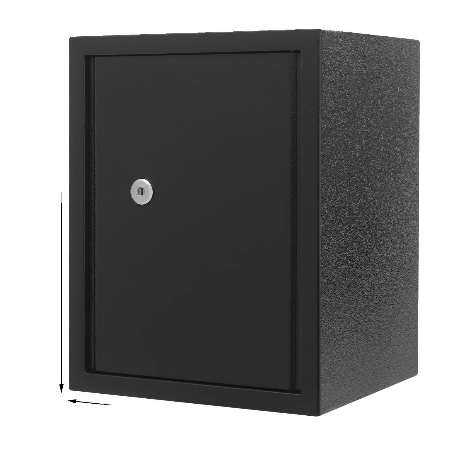 Sichere Box, Stahlkonstruktion, Vielseitige Verwendung, Schwarz