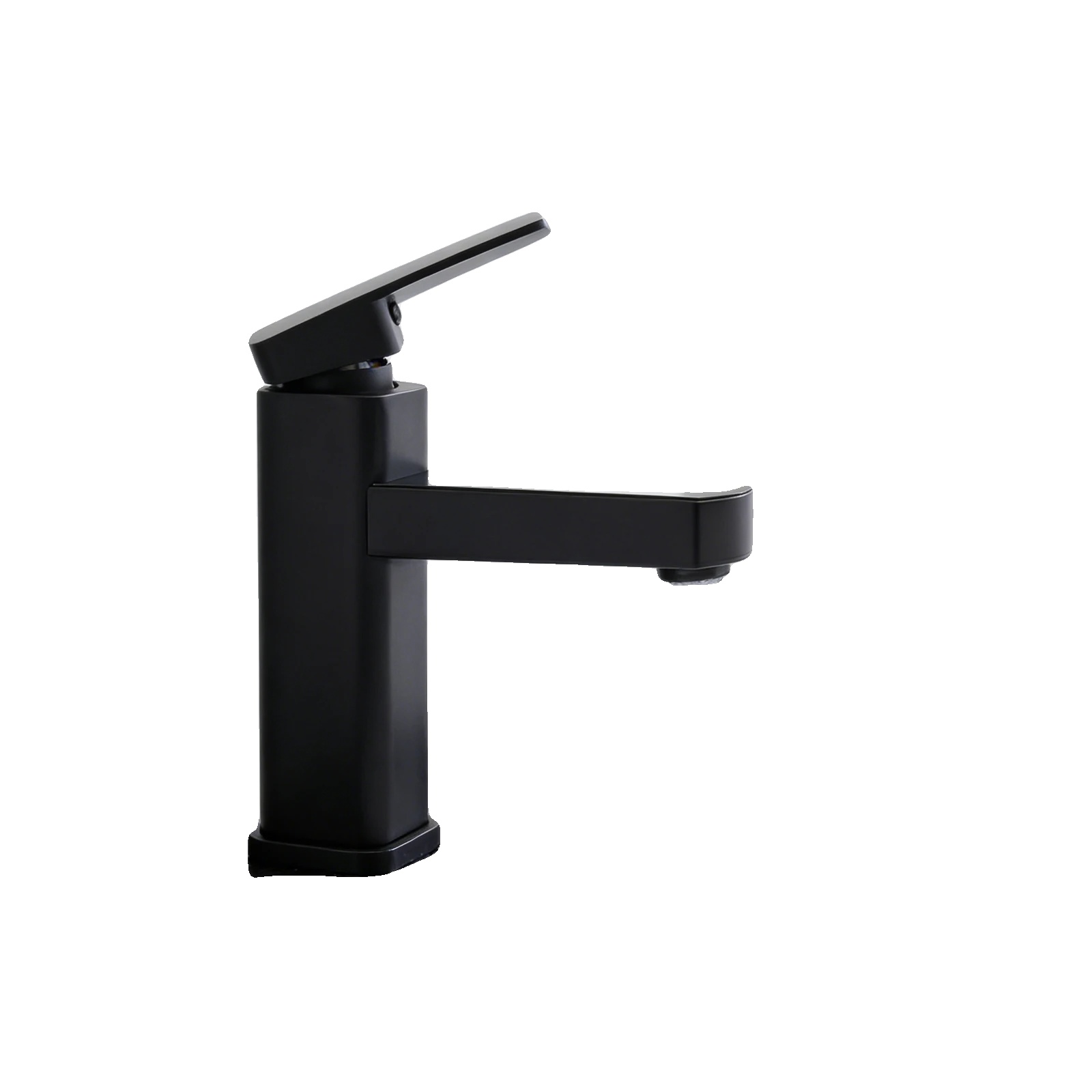 Waschtischarmatur, Led-temperaturanzeige, Einhebelsteuerung, Schwarz, G1/2