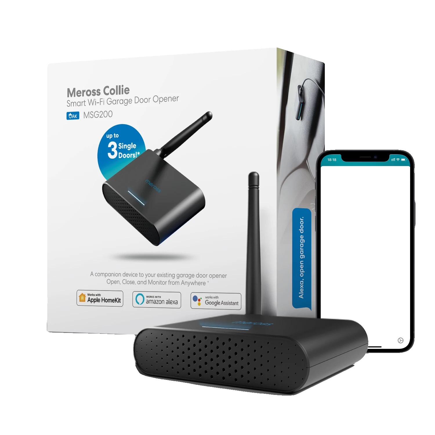 Garagentoröffner, Smarte Steuerung, Wlan-konnektivität, Eu Mit Homekit