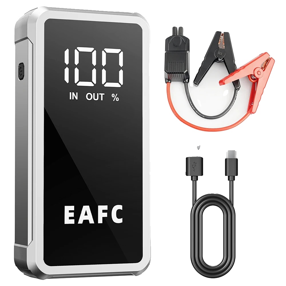 Auto-starthilfe, Hochkapazitäts-powerbank, Multi-modus-led-taschenlampe, 4000a
