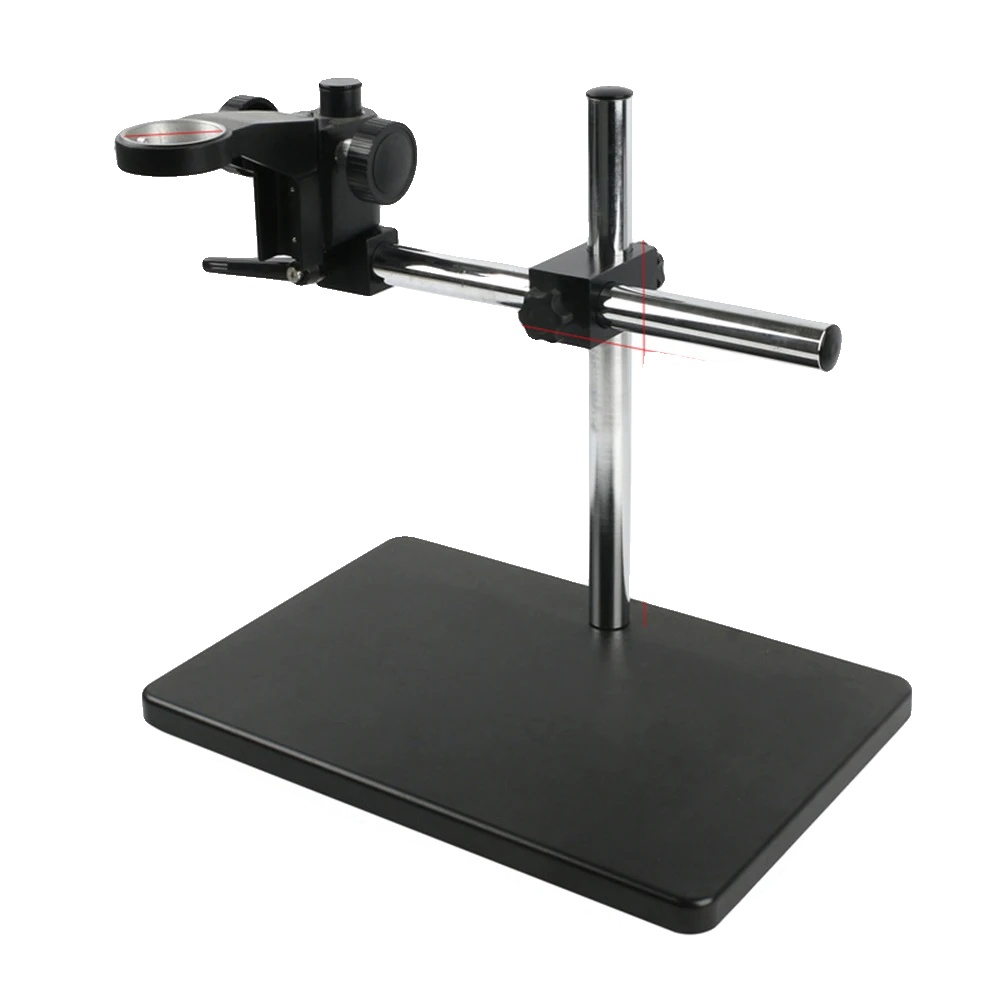 Digitalmikroskophalter, Aluminiumlegierung, Abmessungen 38x26x32 Cm, Höhenverstellung 32 Cm, Anwendbarer Durchmesser 50 Mm, Nettogewicht 3,39 Kg