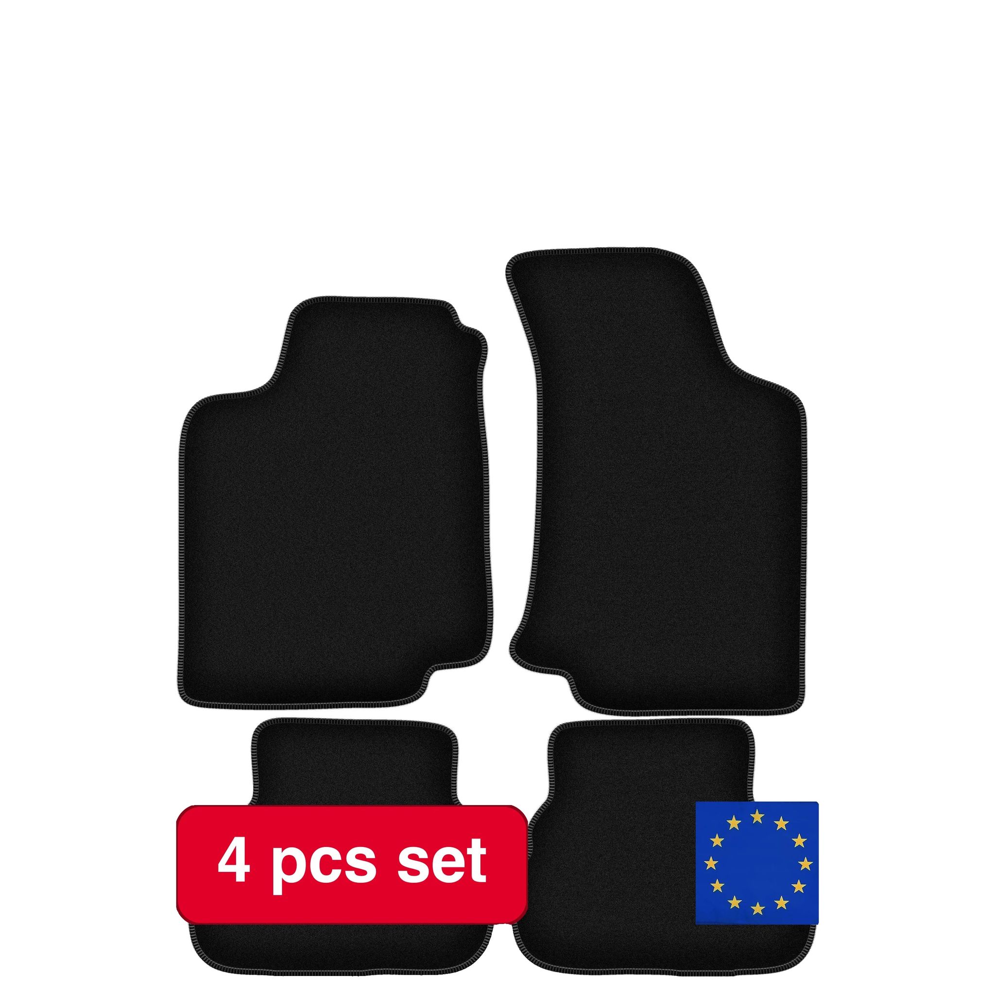 Teppiche, Leichtes Design, Grundlegende Kompatibilität, Schwarz