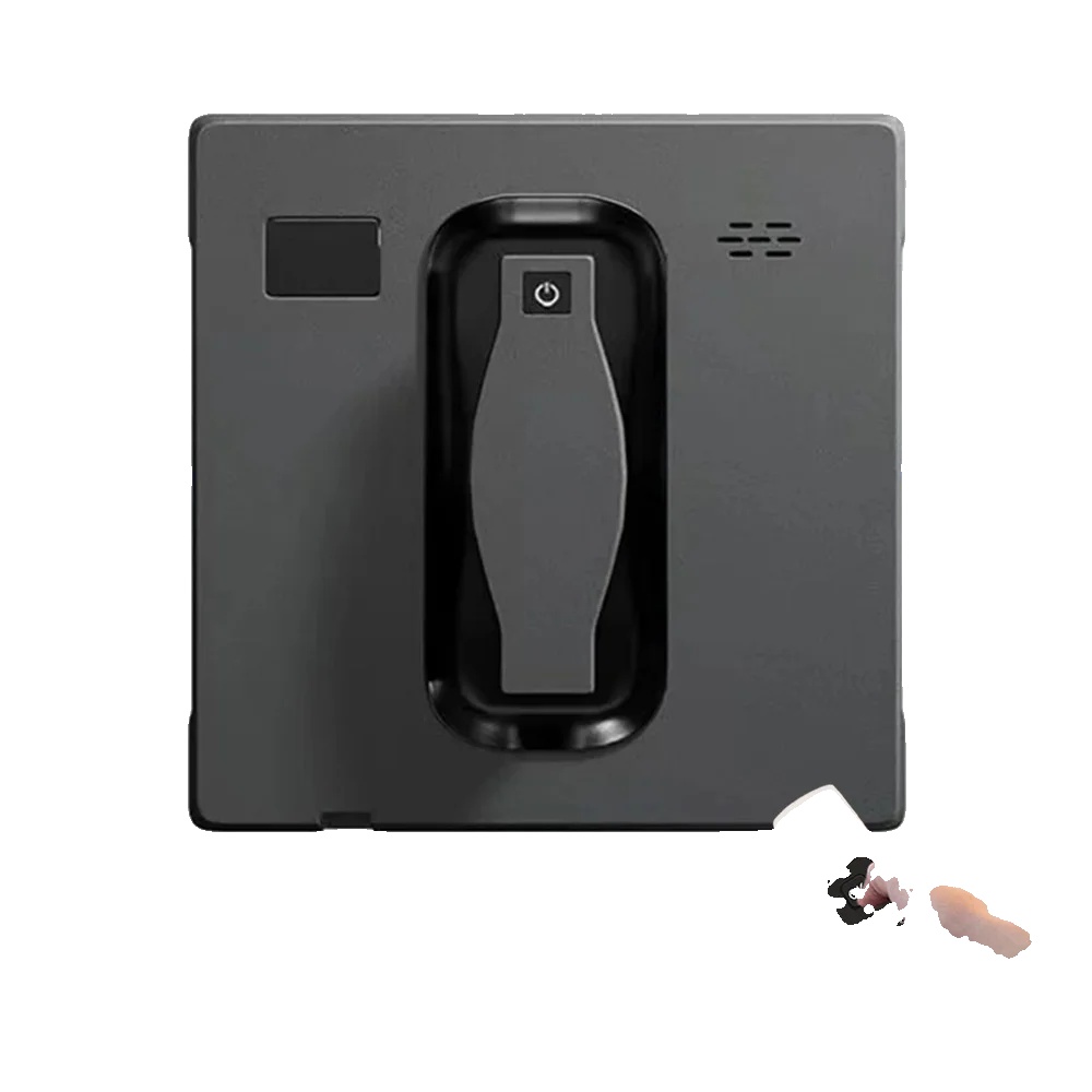 Fensterreinigungsroboter, 3200pa Saugkraft, Dual-wasserspray, Schwarz, Eu, Ja