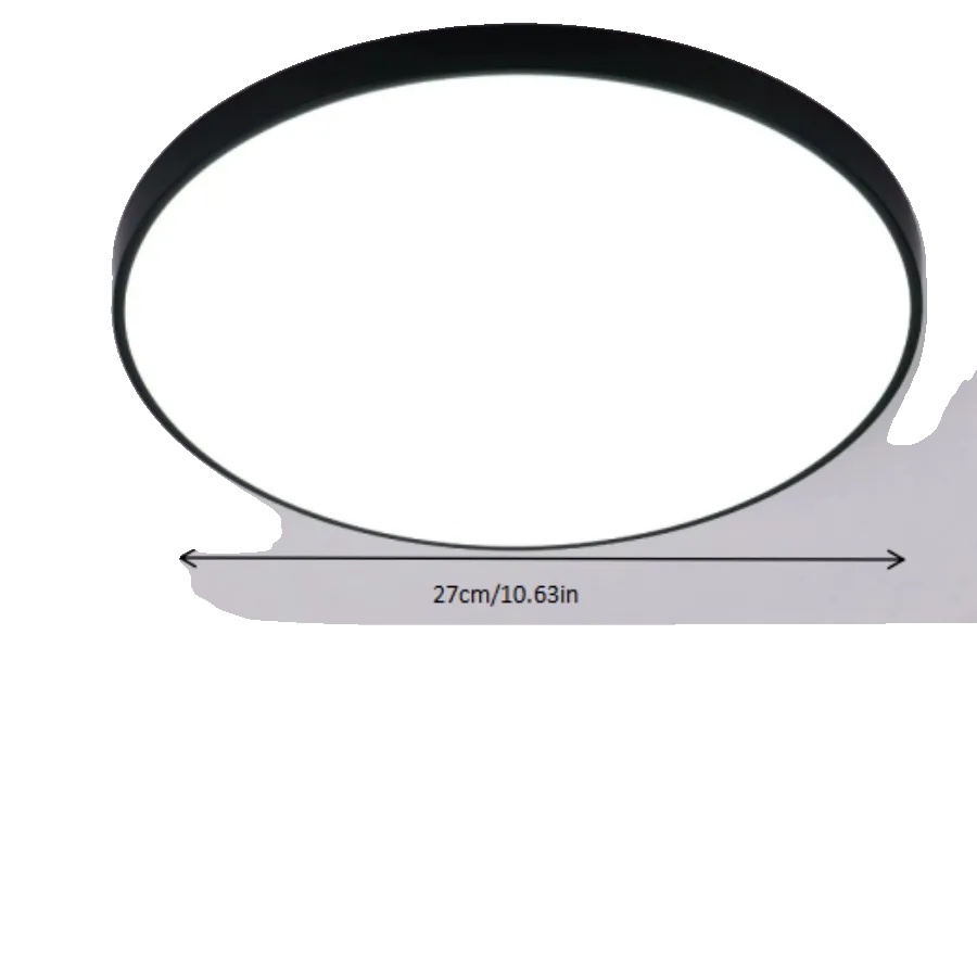 Deckenleuchte, 24w Energieeffizient, Modernes Design, A6302, M, 21-30w