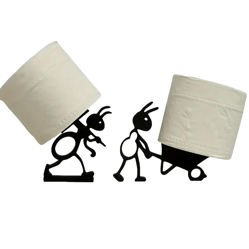 Gewebehänger, Niedliches Tierdesign, Minimalistischer Badezimmerdekor, Zwei Stile