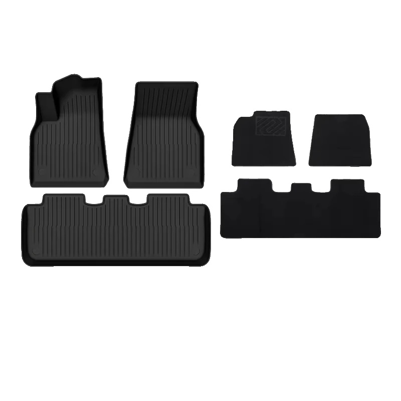 Bodenmatten, Wasserdicht, Rutschfest, 6pcs Doppelschichtig