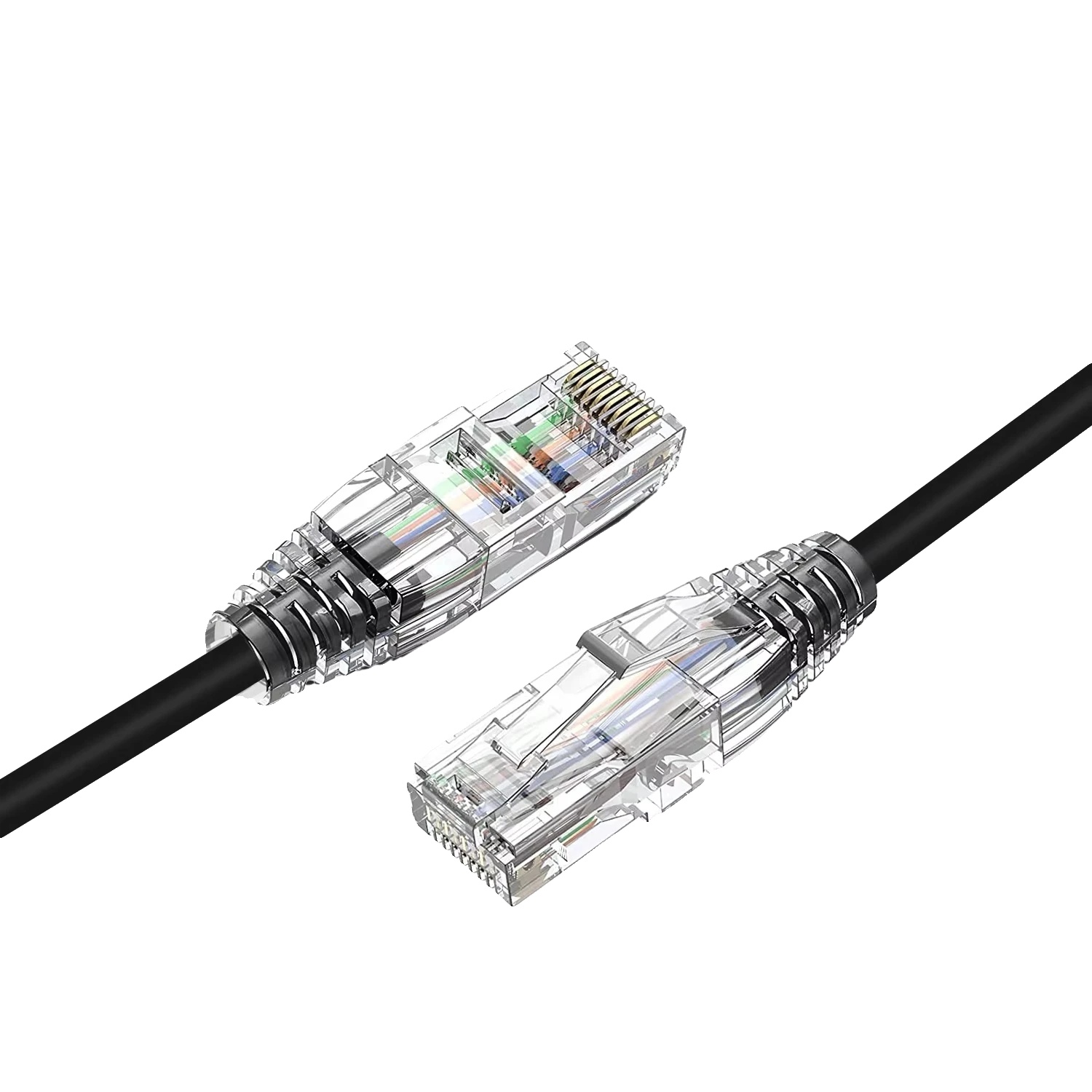 Ethernet-patchkabel, 10 Gbps Geschwindigkeit, Power Over Ethernet Unterstützung, 1ft 24pcs