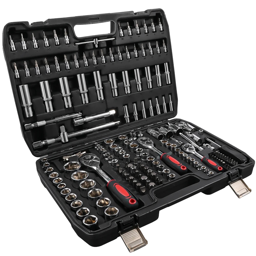 Ratschenschlüssel-werkzeugset, 172 Teile, Vielseitige Auto-reparaturwerkzeuge, 172pcs