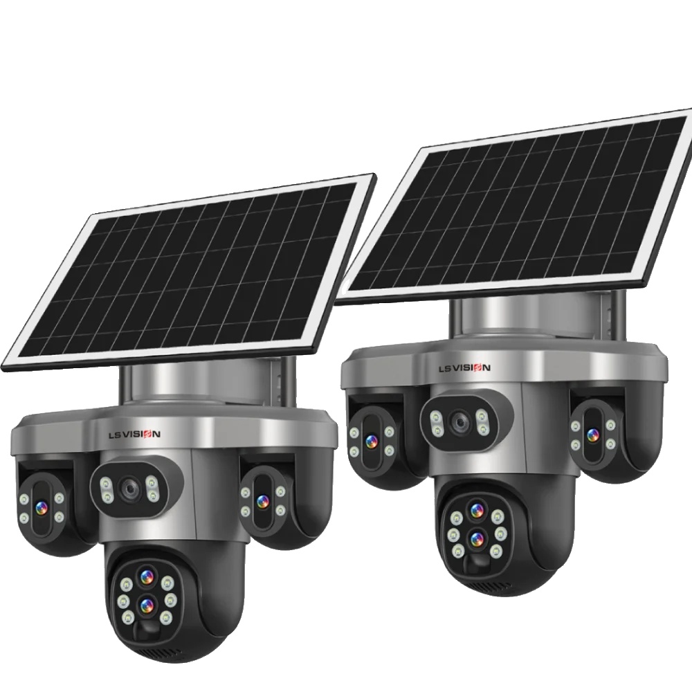Sicherheitskamera, 360° Sichtwinkel, 10-facher Optischer Zoom, 2pcs 20mp 4g 10xzoom
