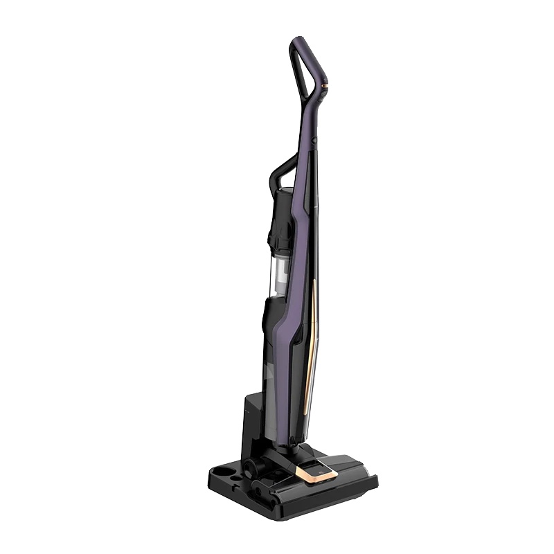 Bodenwischer Staubsauger, 2-in-1 Funktionalität, Hohe Saugkraft, Schwarz