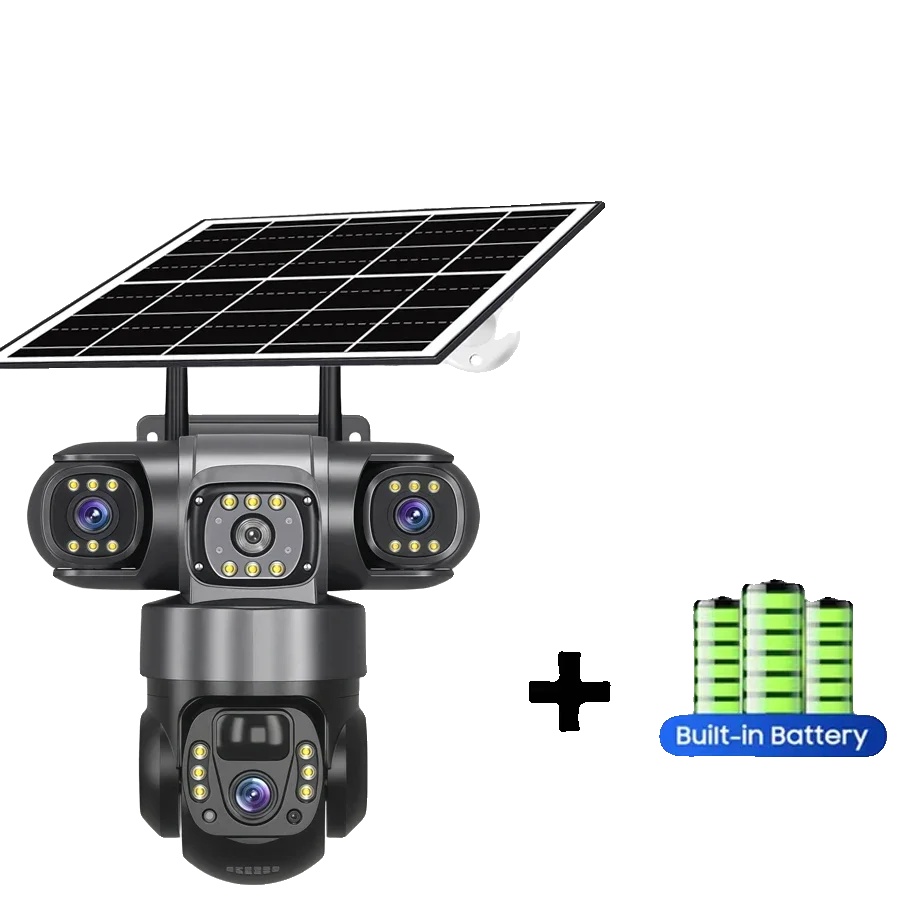 Outdoor-kamera, Solarbetrieben, Nachtsicht, Wifi-kamera Ohne Karte