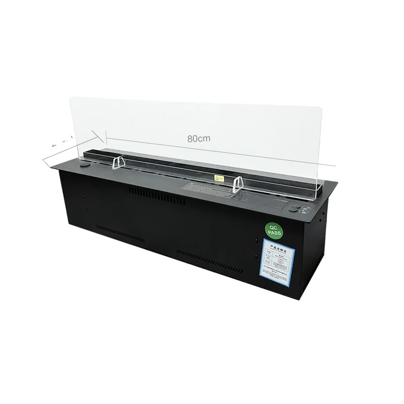 3d-holographischer Kamin, Realistische Flammen, Umweltfreundlicher Betrieb, 800mm 31.50in, Wasserversorgungsschutz