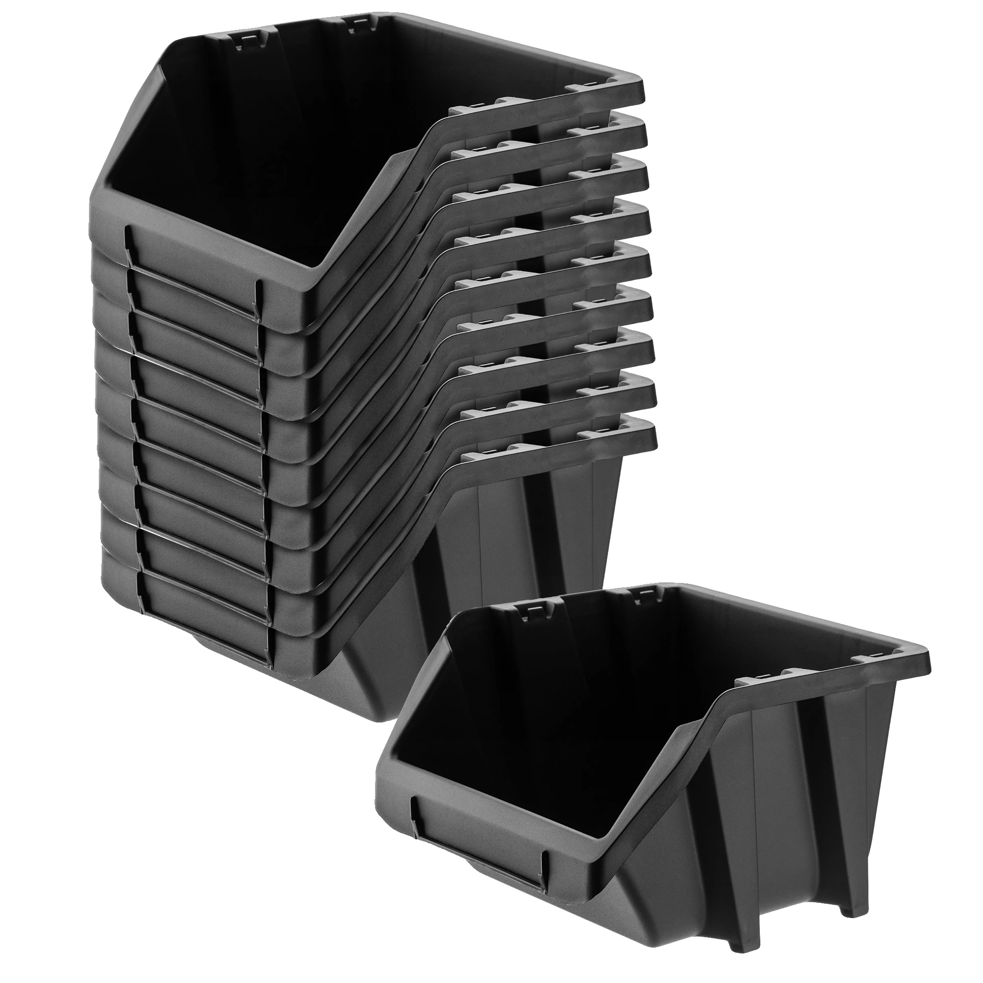 Lagerbehälter, Langlebiger Kunststoff, Abmessungen 272x238mm, Ideal Für Kleine Werkstattartikel, Temperaturbereich -20 Bis 100°c, Leichtes Design