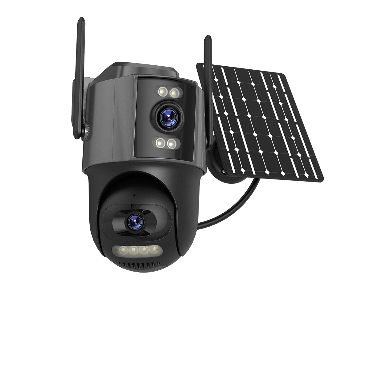 Solar-kamera, 4mp Auflösung, Intelligente Bewegungsverfolgung, Standard