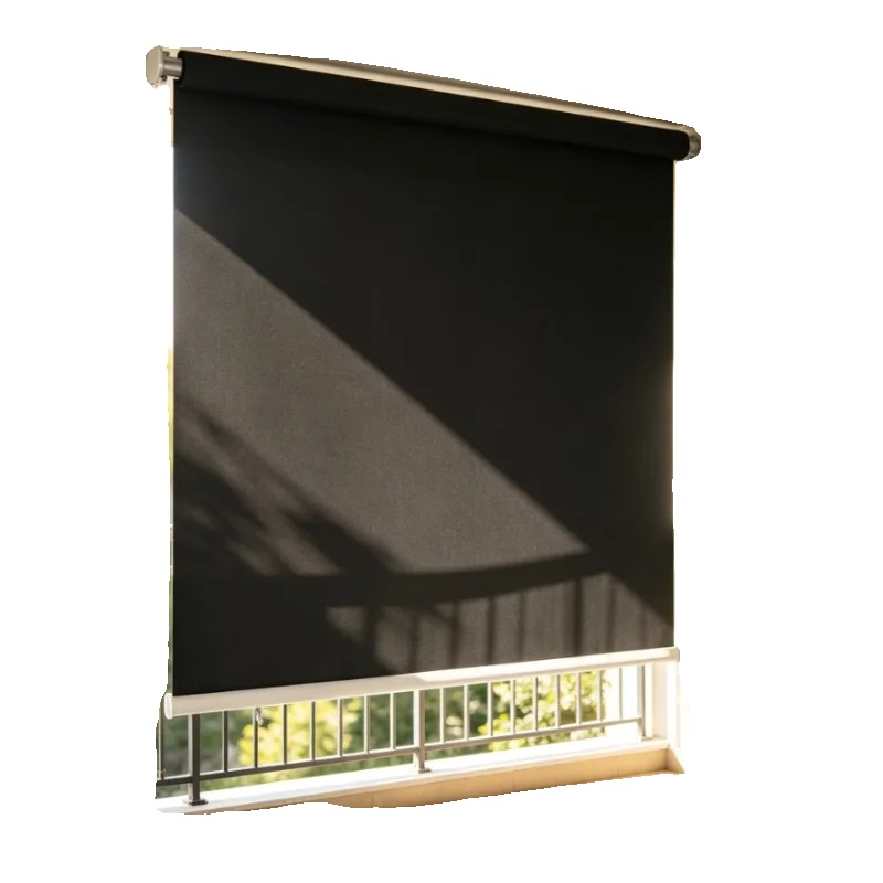 Außenrollo, 160 Cm X 140 Cm, Pehd-material, 90% Uv-schutz, Hakenmontage, Atmungsaktives Design