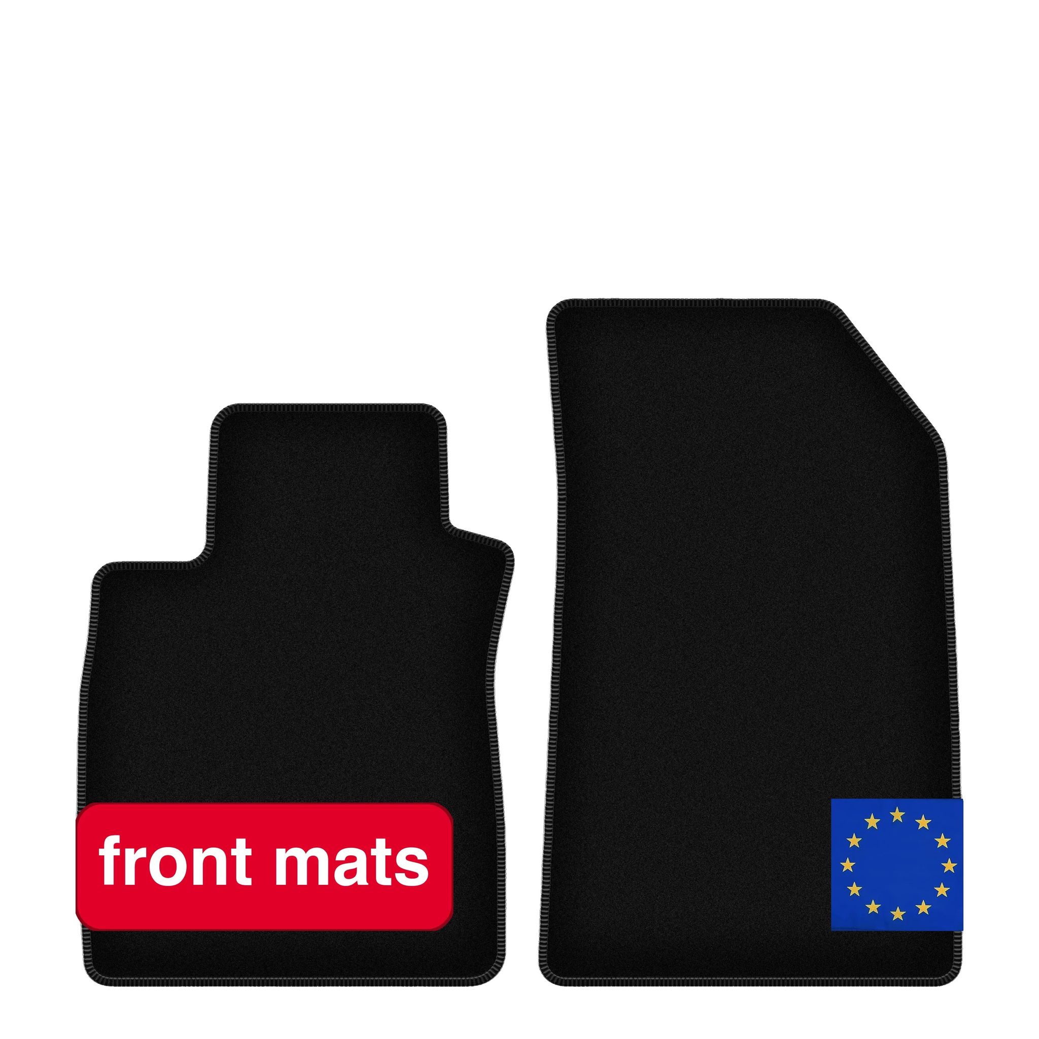 Bodenmatten, Synthetische Faser, Leicht, Maßgeschneidert Für Renault Clio Iv, Entworfen Für Einfache Reinigung, Minimalistisches Design