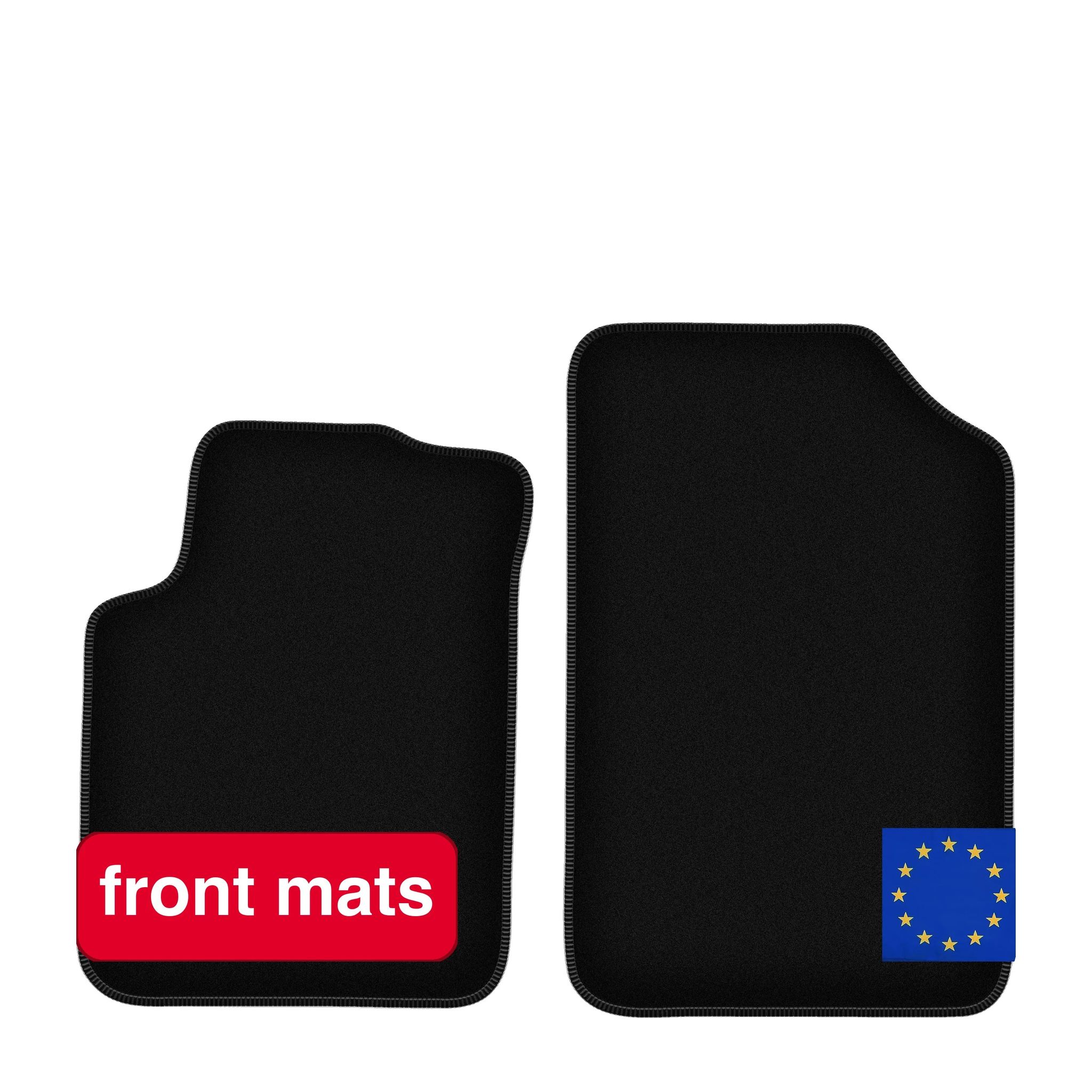 Bodenmatten, Maßgeschneidert Für Citroen C3 I, Luxuriöses Surround-design, Schwarz