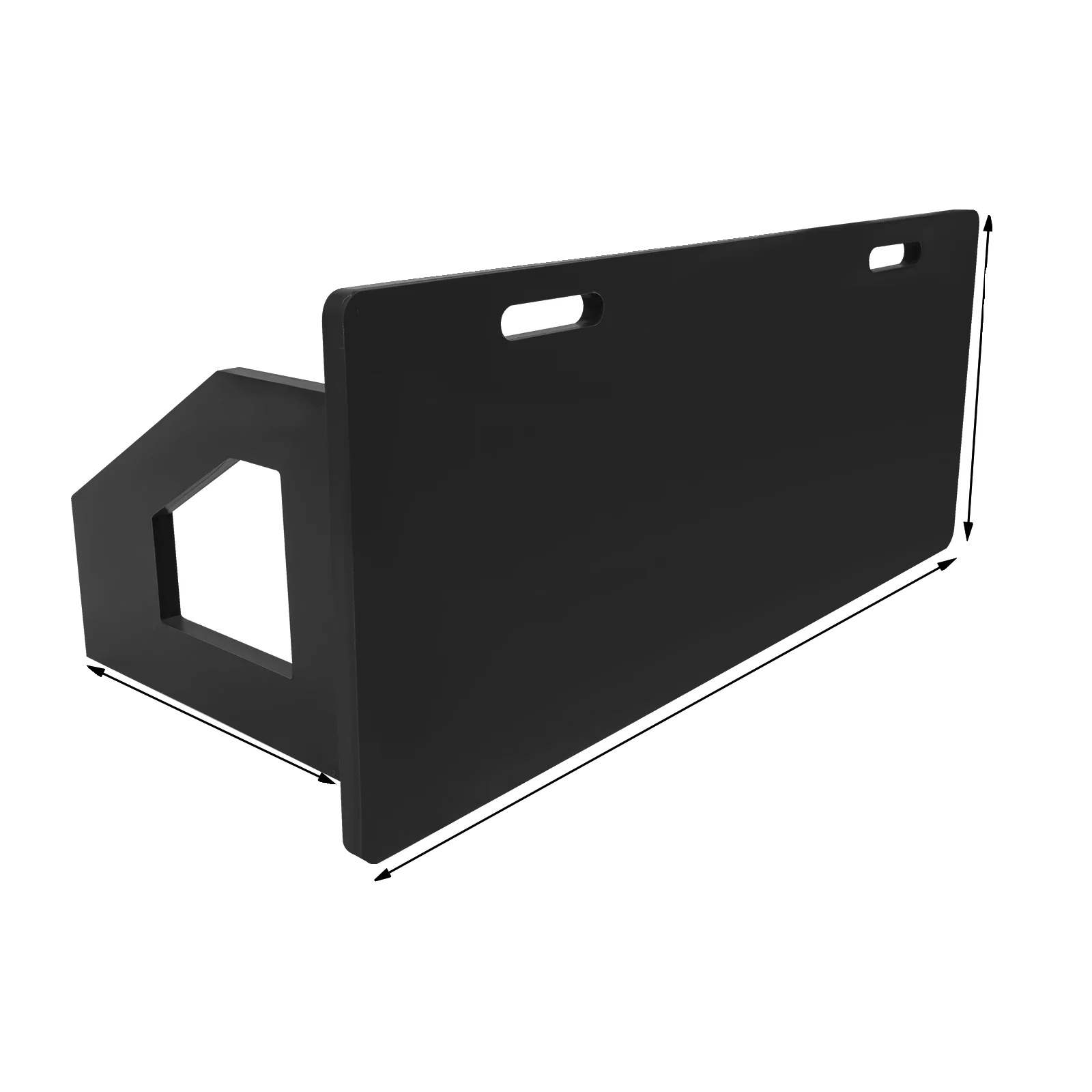Rebound-board, Verstellbarer Winkel, Trainingsgerät, Schwarz