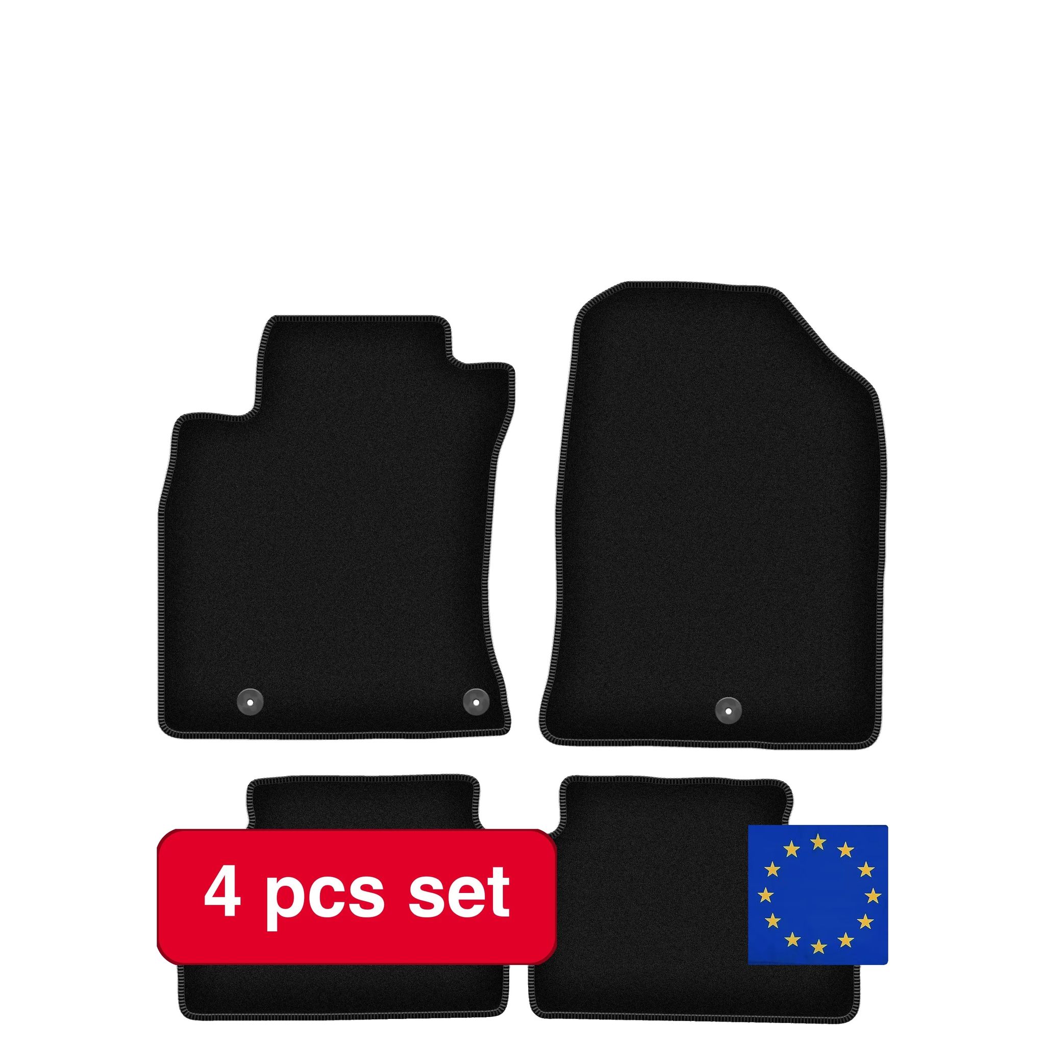 Mats & Teppiche, Umgebungsart, Synthetisches Faser-material, Schwarz