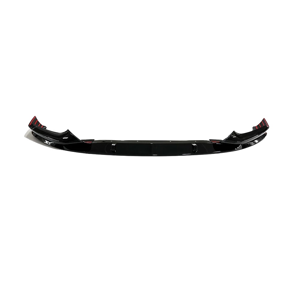 Frontlippe Splitter, Langlebiges Material, Präzise Passform, Schwarz