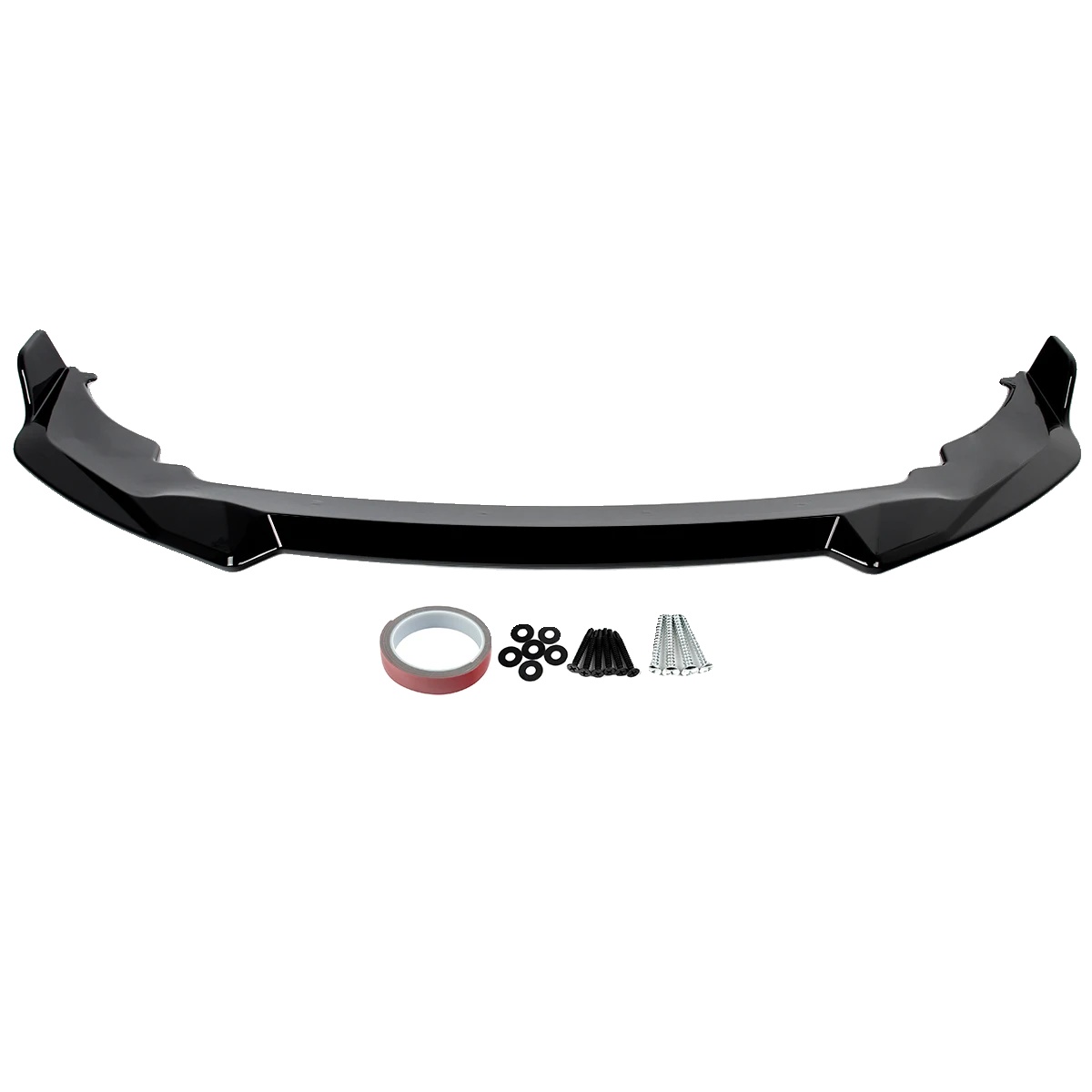 Frontstoßstangen-splitter, M Performance Stil, Hochwertiger Abs-kunststoff, Glänzend Schwarz