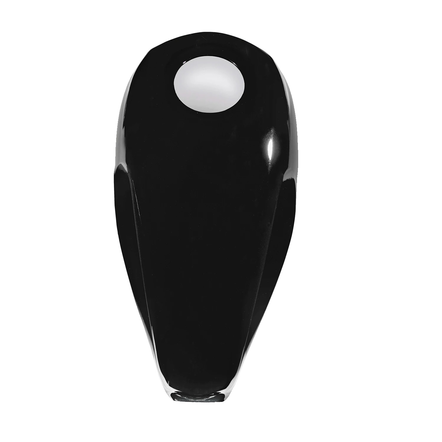 Kraftstofftankdeckel, Aerodynamisches Design, Einfache Installation, Helles Schwarz