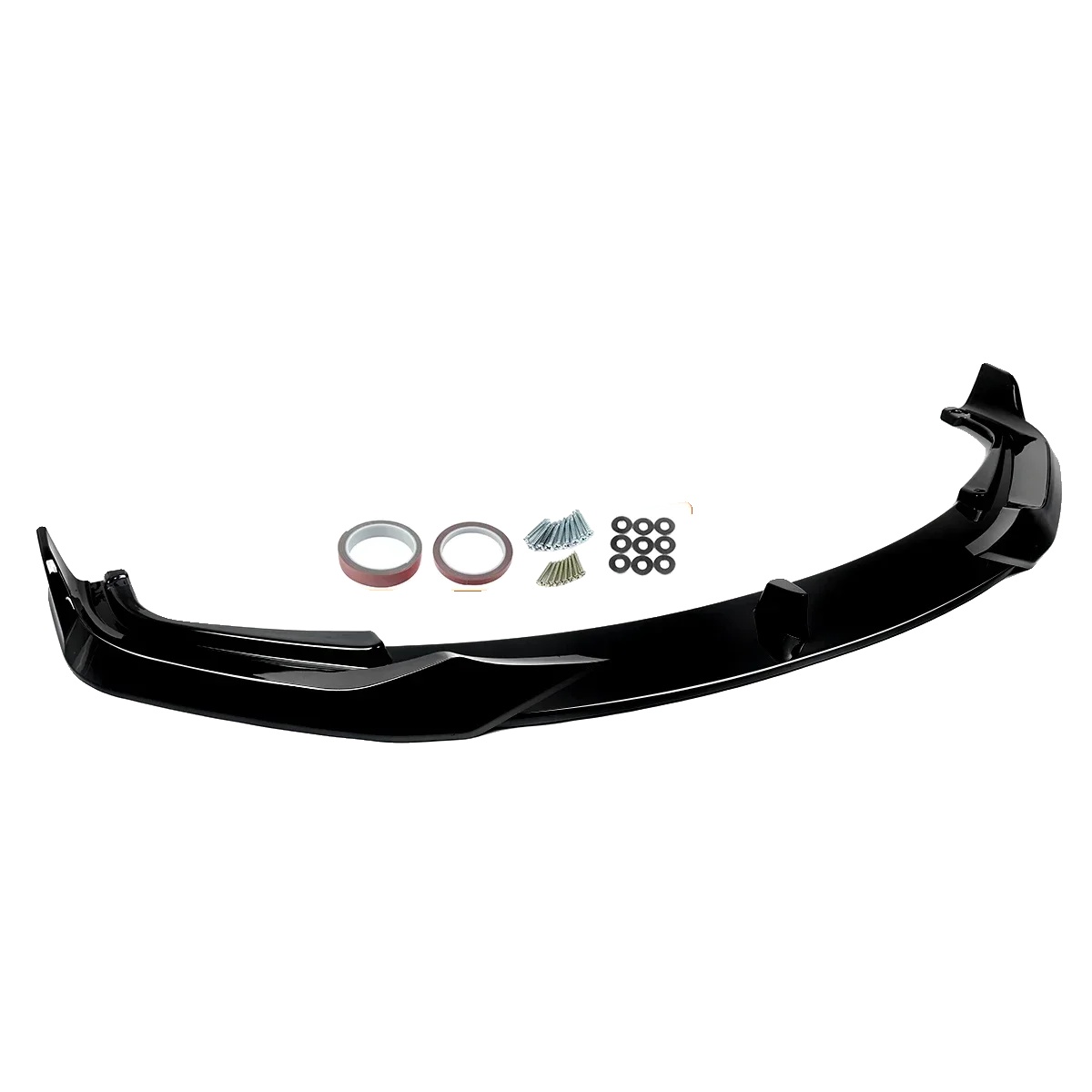 Frontsplitterlippe, Aerodynamisches Design, Einfache Installation, Glänzend Schwarz