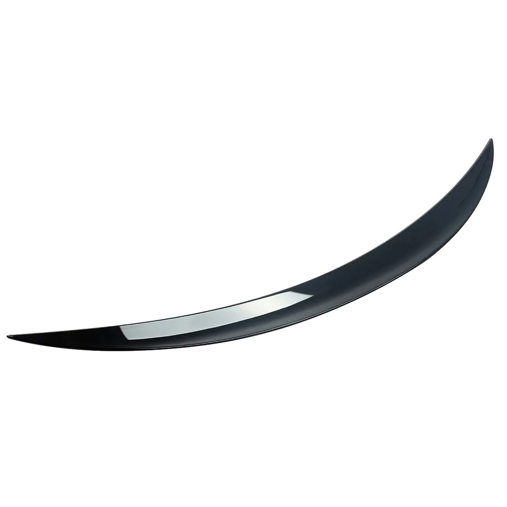 Spoilerlippe, Einfache Installation, Direkter Austausch, Glänzend Schwarz