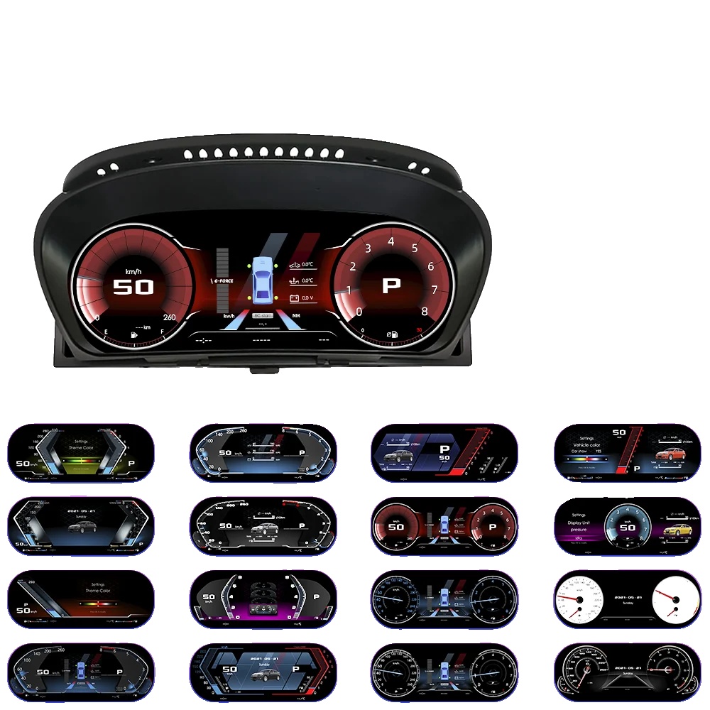 Dashboard-cluster, Led-digitalanzeige, Plug-and-play-installation, E70 Mit Hdmi