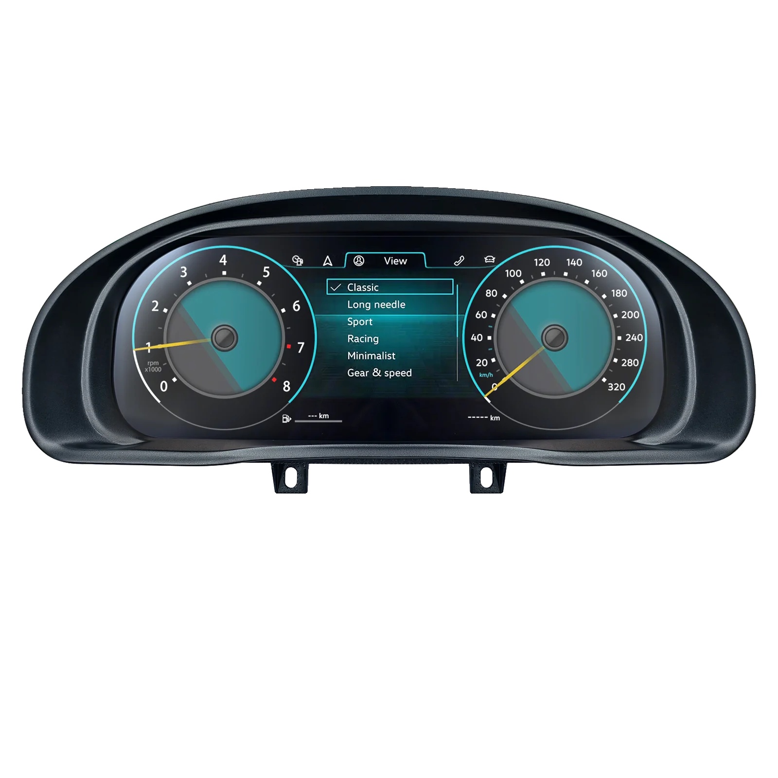 Instrumententafel, Digitaler Geschwindigkeitsmesser, Multi-ui-unterstützung, Für B5 05-11