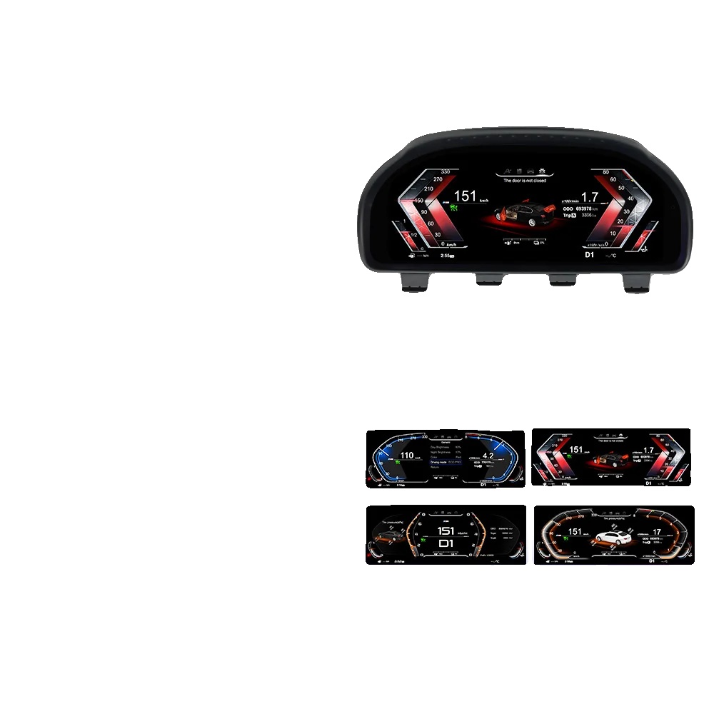 Digitales Cluster-dashboard, Hochauflösendes Display, Breite Kompatibilität, Bm002-om