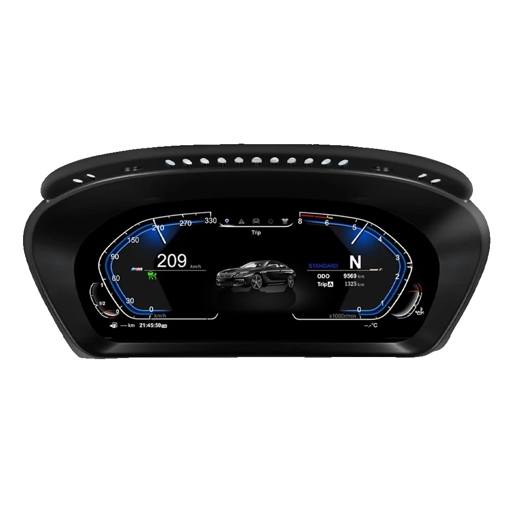 Digitales Instrumentencluster, 12,3-zoll-display, Anpassbare Ui-stile, E60 E61 E63 E64