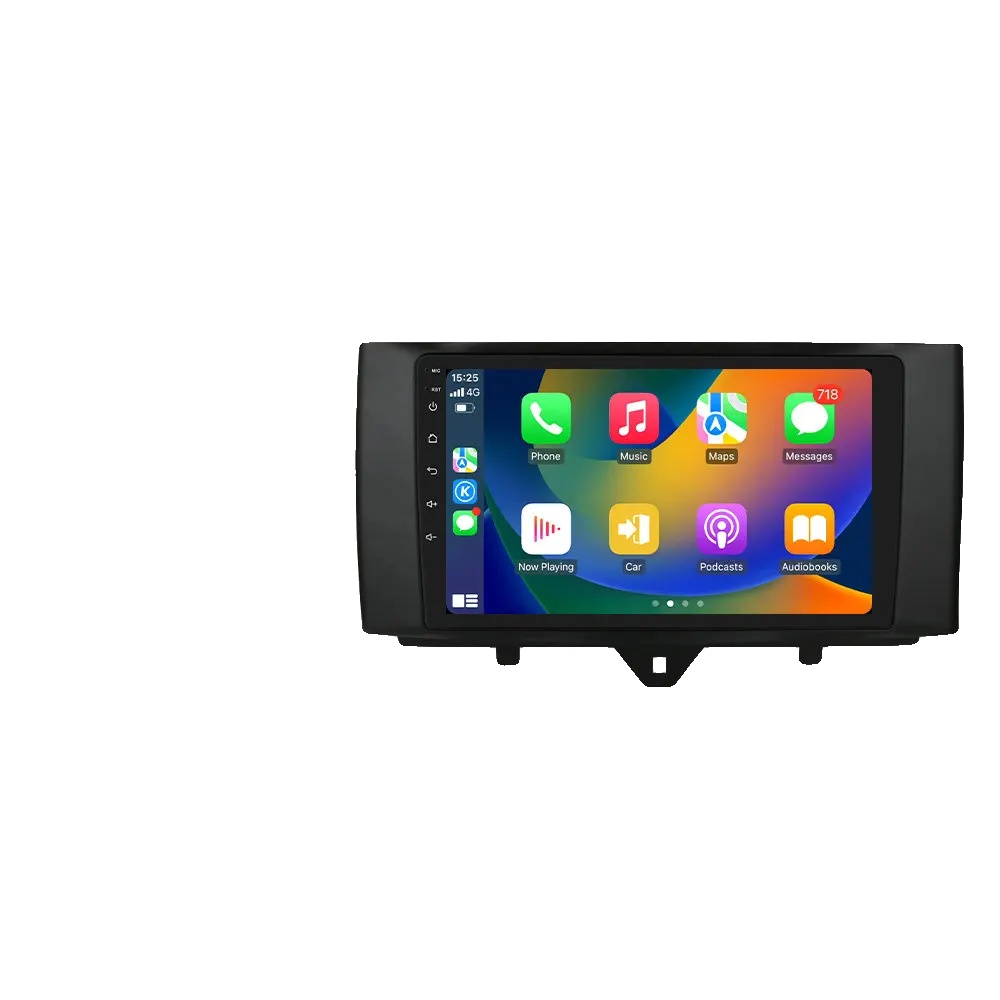 Carplay, Verbesserte Audiofunktionen, Navigationssystem, Kompatibel Mit Smart Fortwo 2011-2015 Audio, P2cp