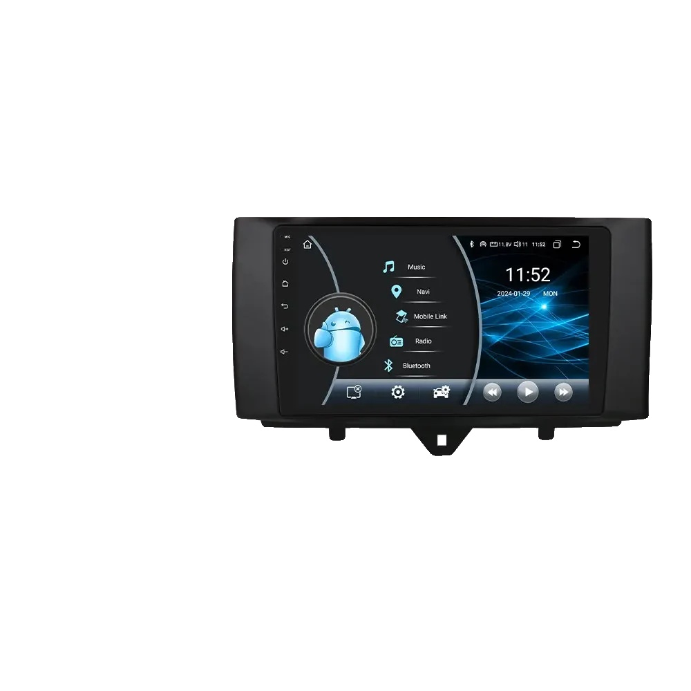 Carplay, Verbesserte Audiofunktionen, Navigationssystem, Kompatibel Mit Smart Fortwo 2011-2015 Audio, W5 Ki Ahdc2