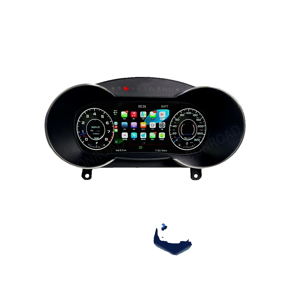 Armaturenbrett-instrumentencluster, Kabelloses Carplay, Android Auto, Audi Tt Tts