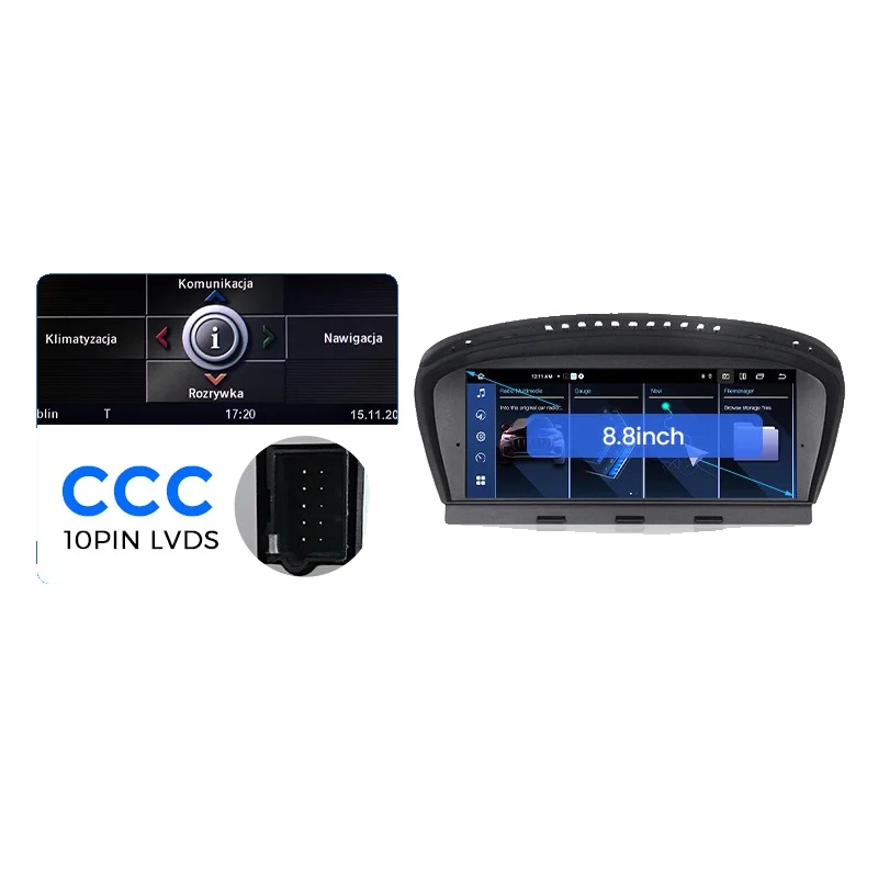 Auto-multimedia-player, Smartphone-kompatibilität, Navigationssystem, Kompatibel Mit Bmw 5er-serie, Bme60a-mnxa-om