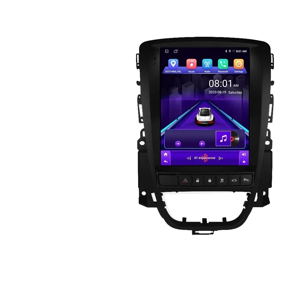 Autoradio, Touchscreen, Sprachsteuerung, Kompatibel Mit Opel Astra J 2009-2015 Buick Verano 2009-2015, P1 (4core 1g 32g)