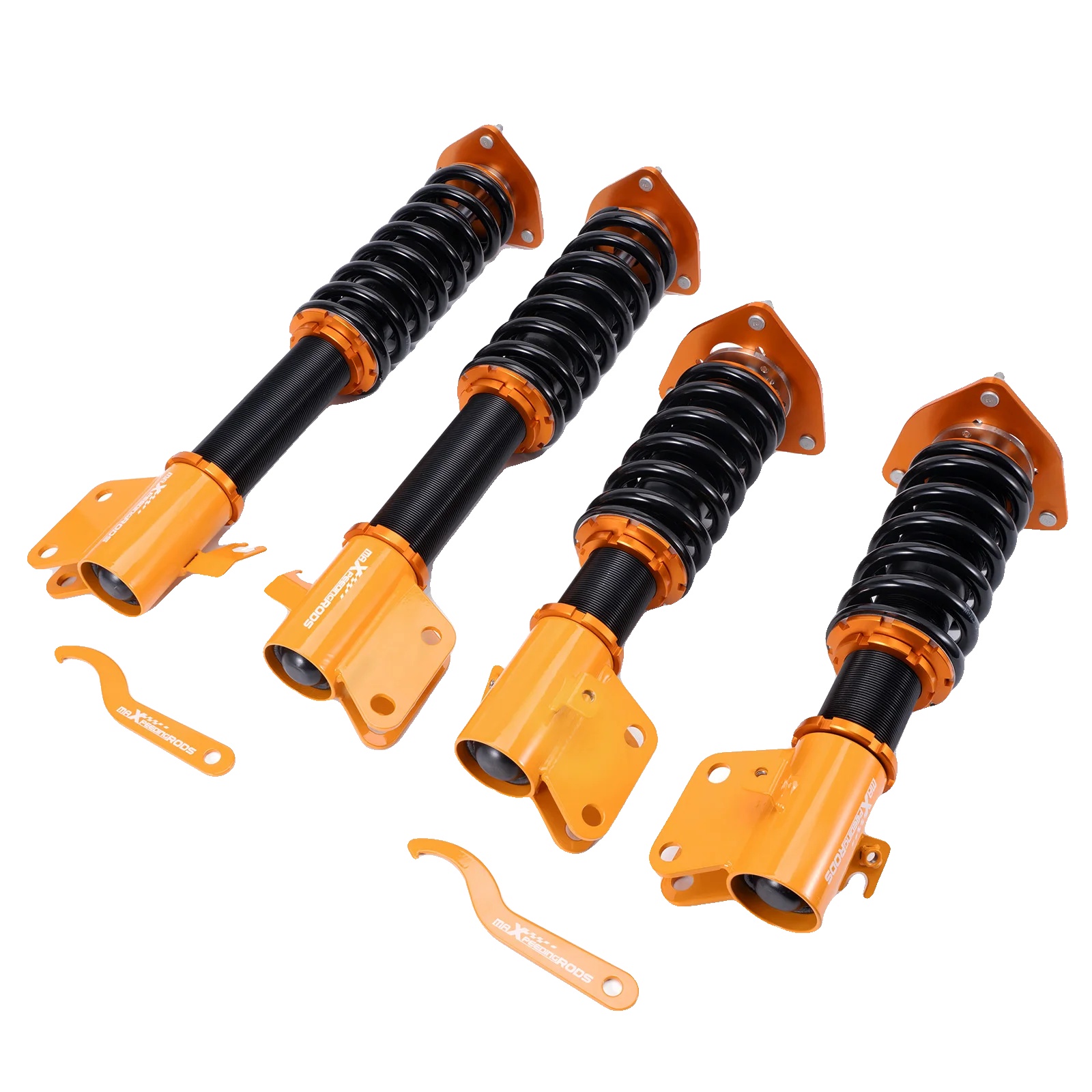 Gewindefahrwerk-kit, Einstellbarer Höhenbereich Von 1-2 Zoll, Kompatibel Mit Subaru Impreza Wrx (gd) 2000-2007, Hochwertige Metallkonstruktion,