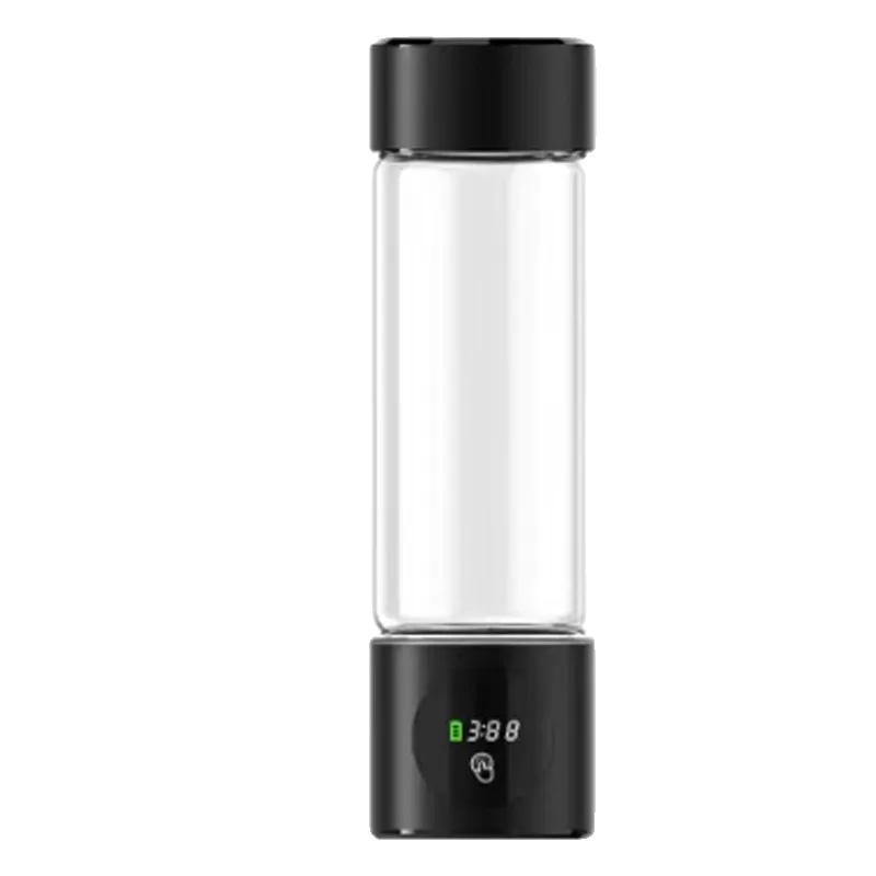 Wasserstoff-wasserflasche Generator, Kompaktes Design, Hohe Wasserstoffkonzentration, 200964-schwarz