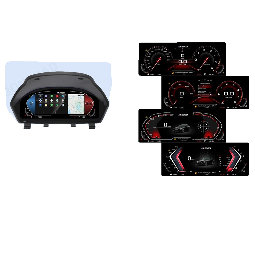 Dashboard-cluster, 12,3-zoll-display, Touch-sensitive Steuerung, Mit Carplay