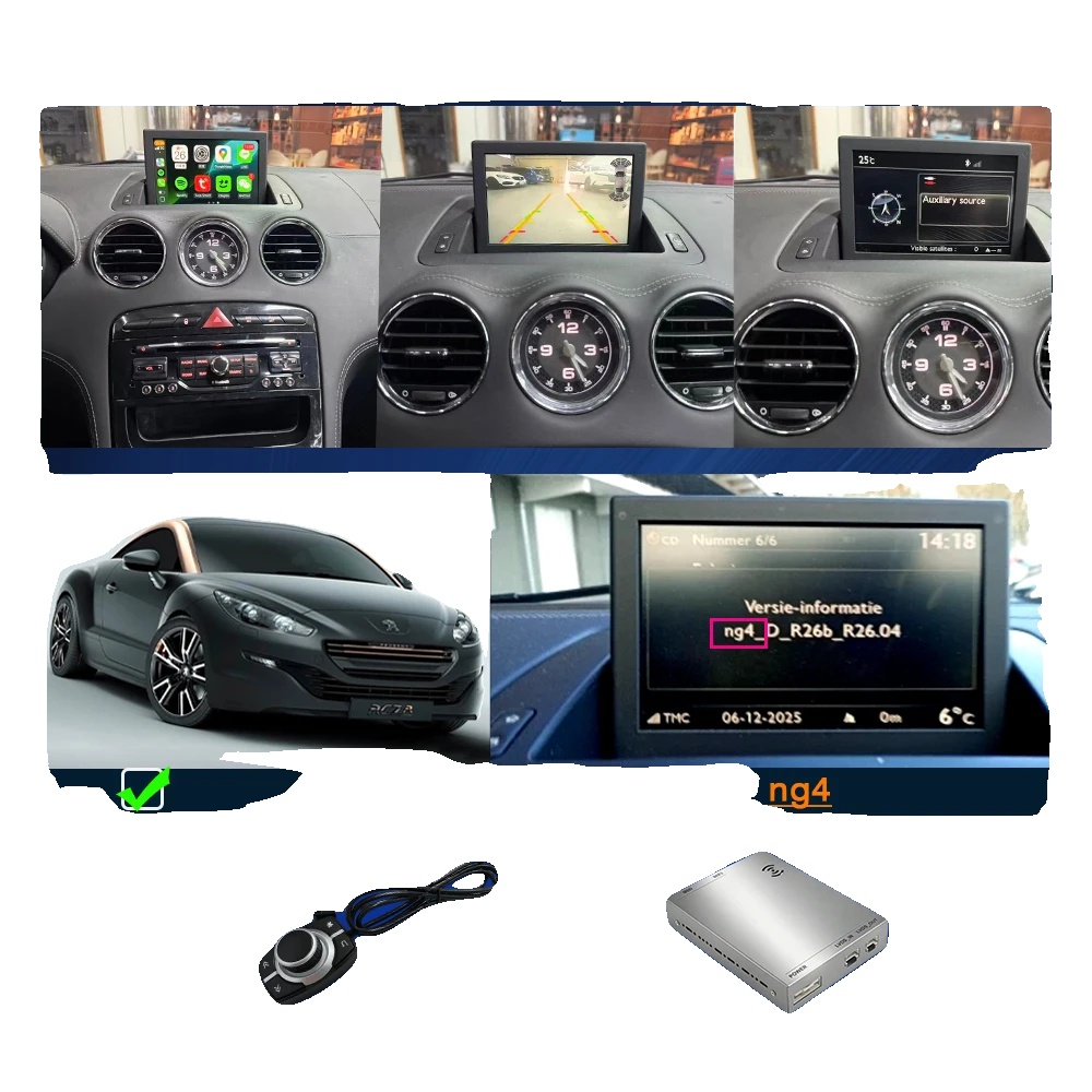 Drahtloses Carplay Android Auto, Kamerasupport, Benutzerfreundliche Oberfläche, Ng4