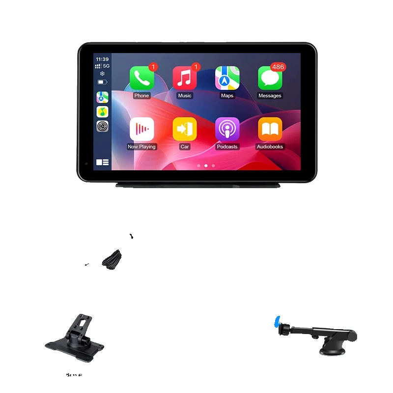 Autoradio, Smartphone-konnektivität, Hd-display, Kompatibel Mit Verschiedenen Fahrzeugen, 7 Zoll Carplay